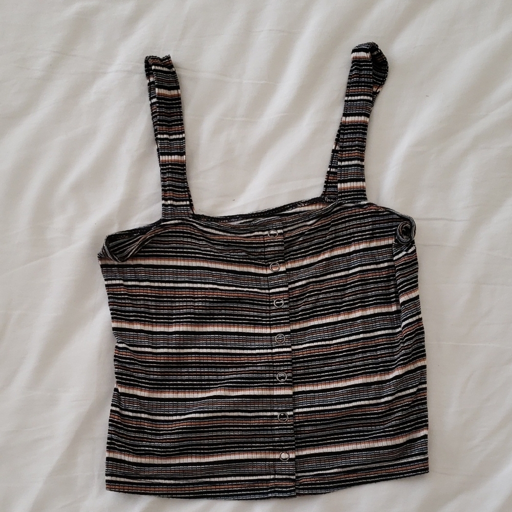 American Eagle striped tank